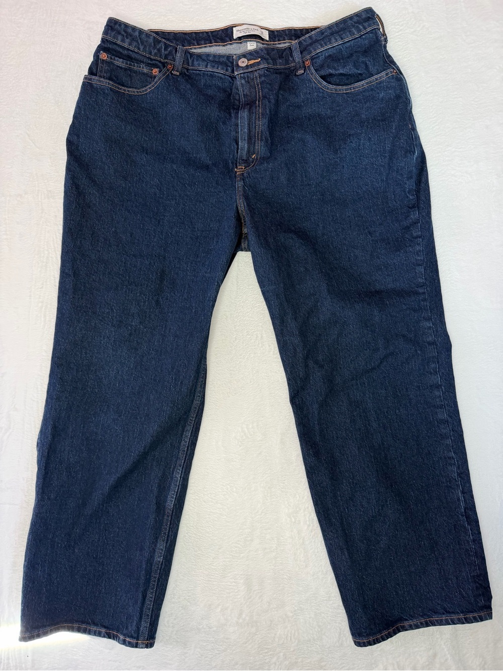 Abercrombie & Fitch Jean Curve Love High size 34/18 women’s Loose Jeans EUC
